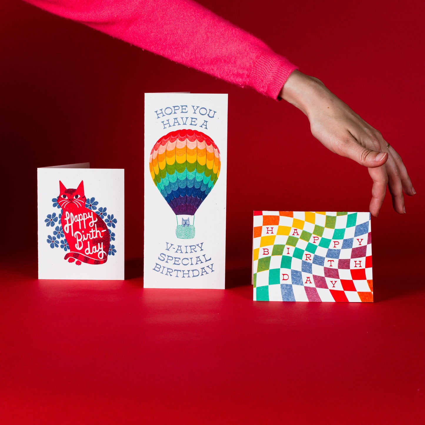 V-Airy Special Birthday Risograph Card
