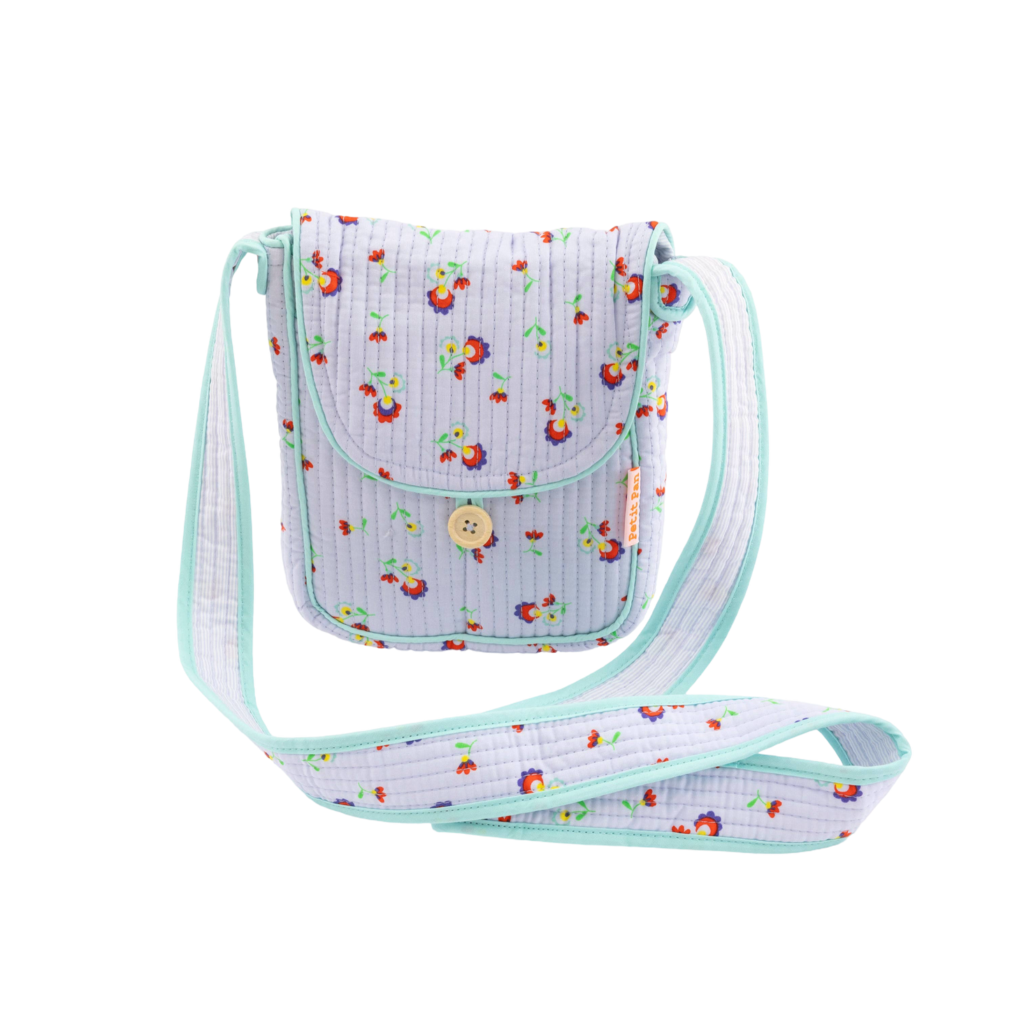 Quilted Cross Body Satchel Bag