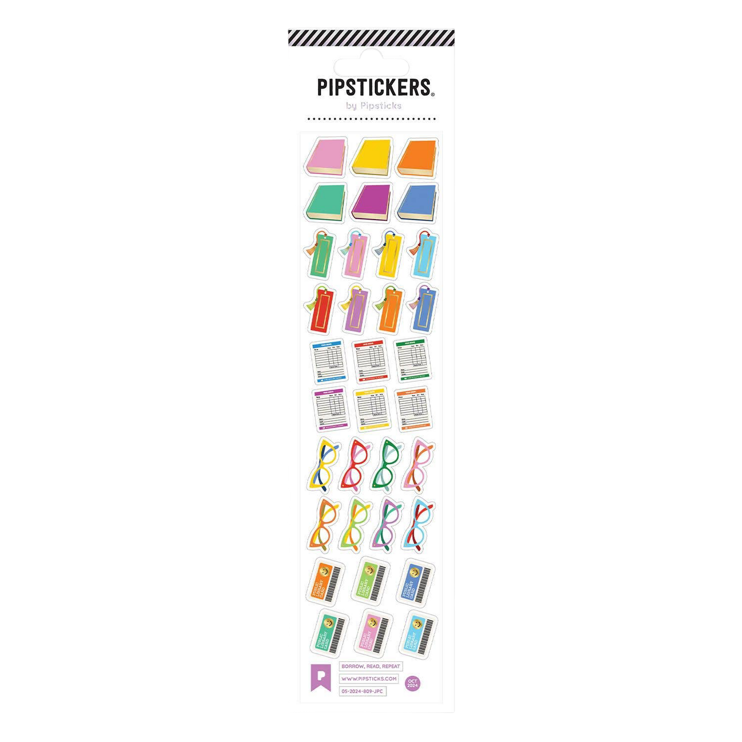 Borrow, Read, Repeat Stickers