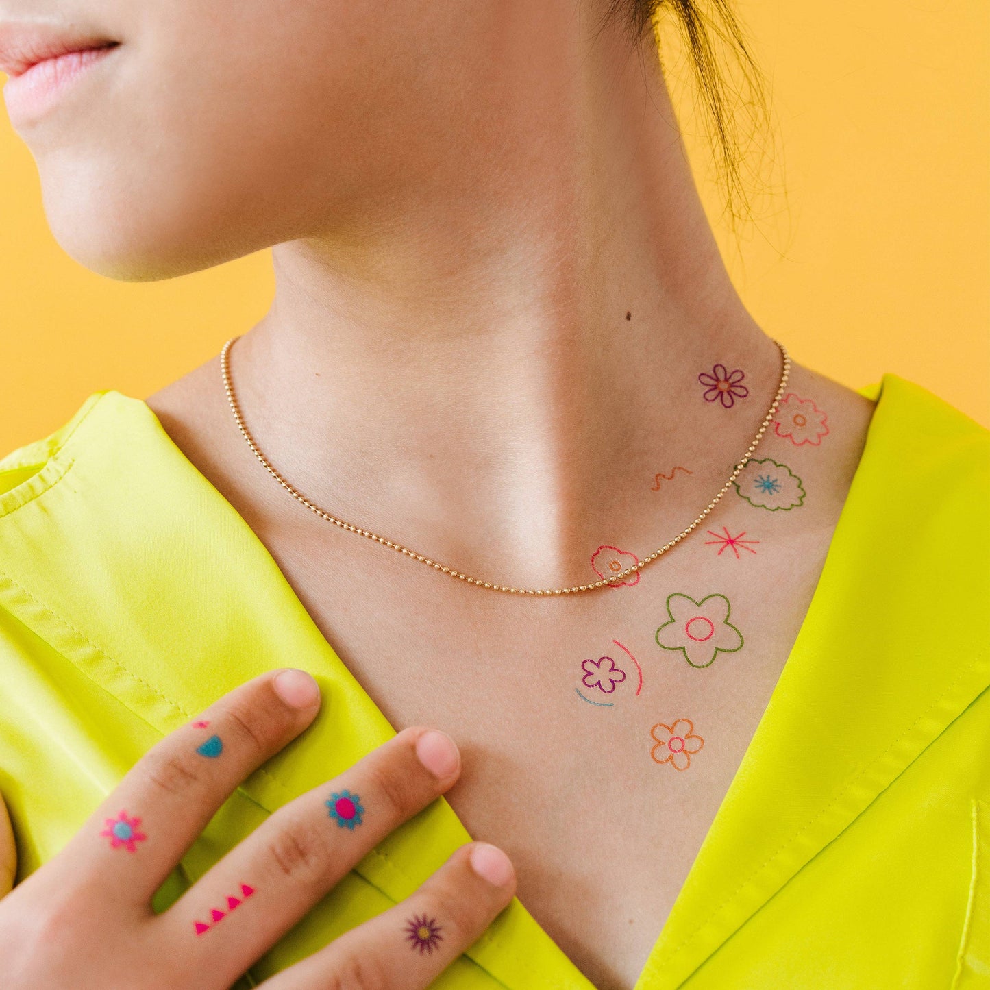 Tin of Tiny Tattoos - 90s