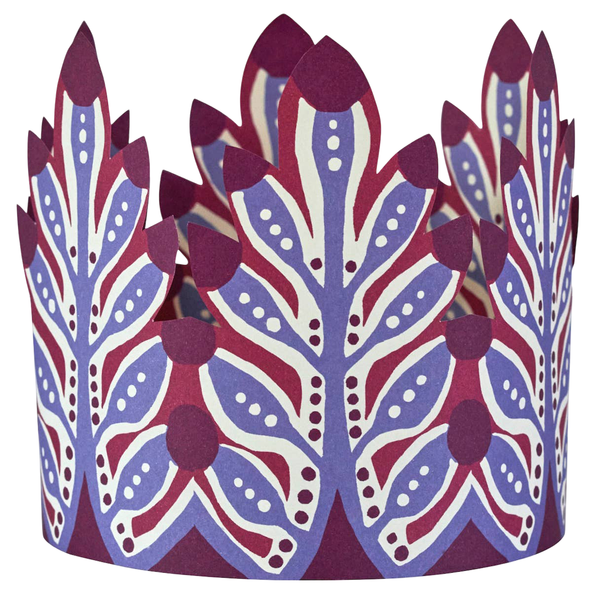 Set of Six Paper Party Coronets