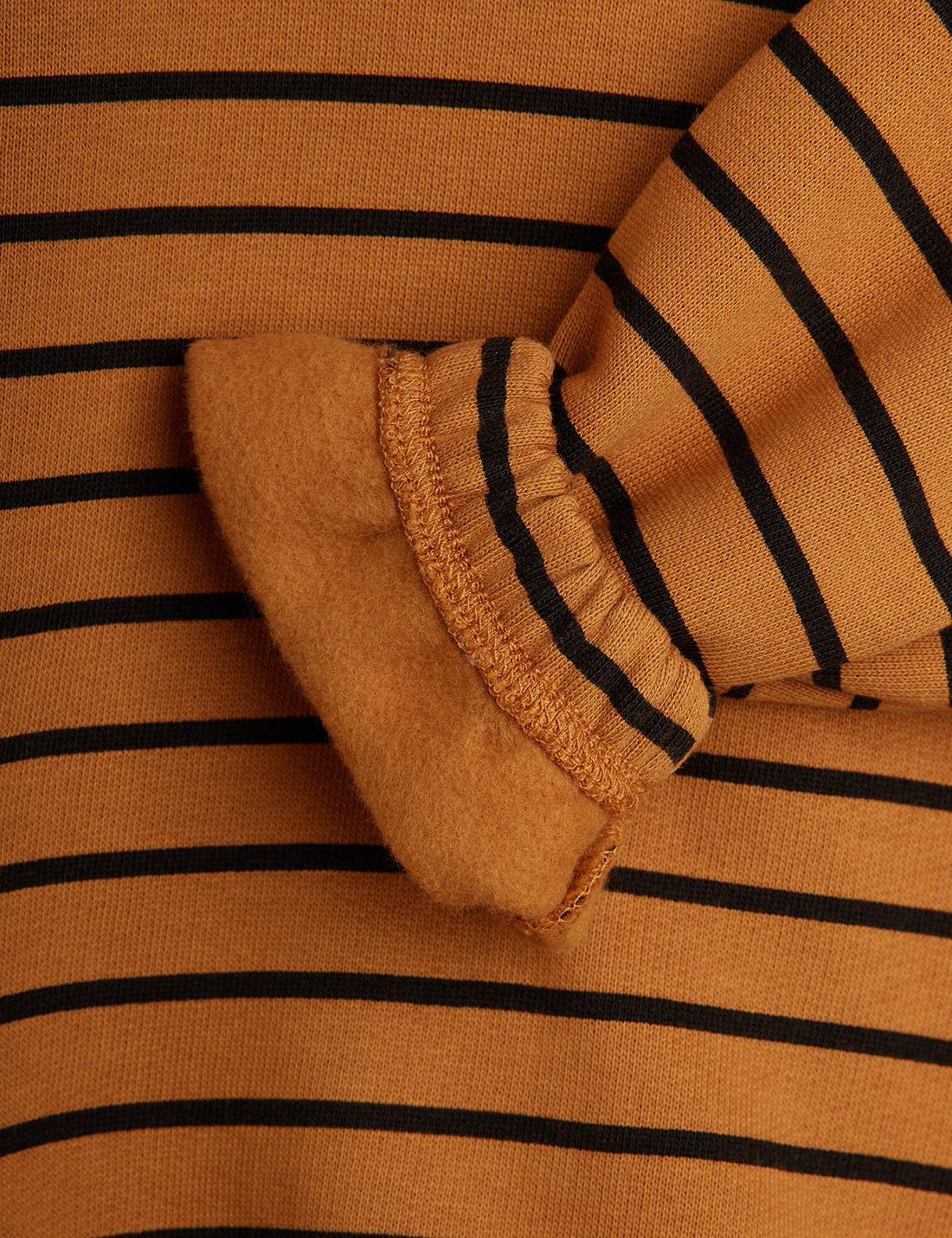Striped Sweatshirt - Brown