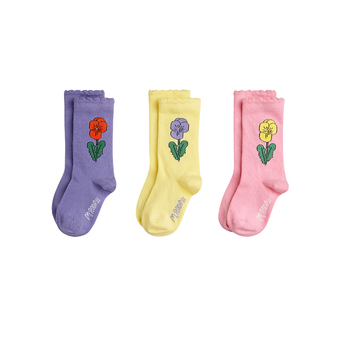 Violas Stripe Socks - Set of 3