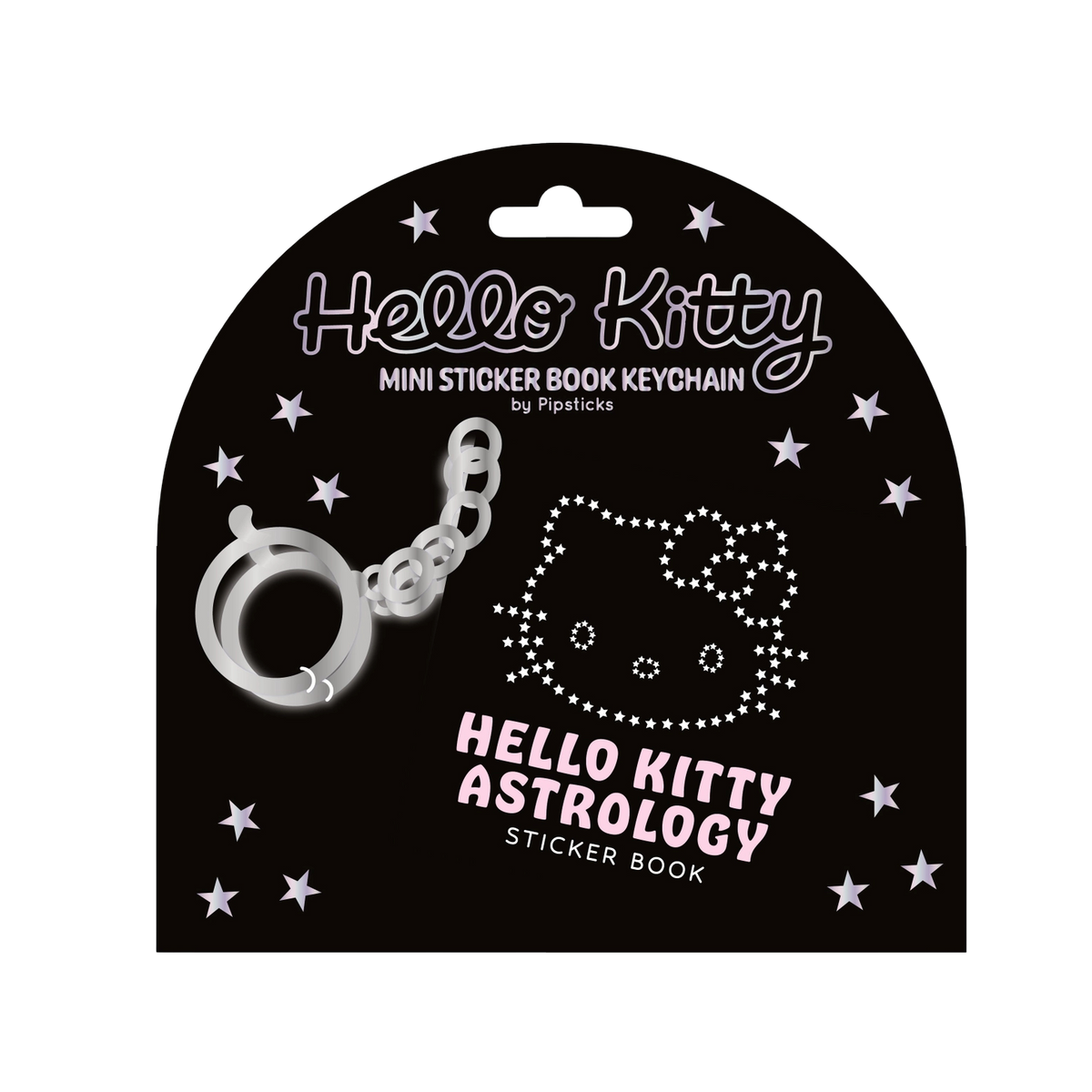 Hello Kitty Astrology Sticker Book Keychain