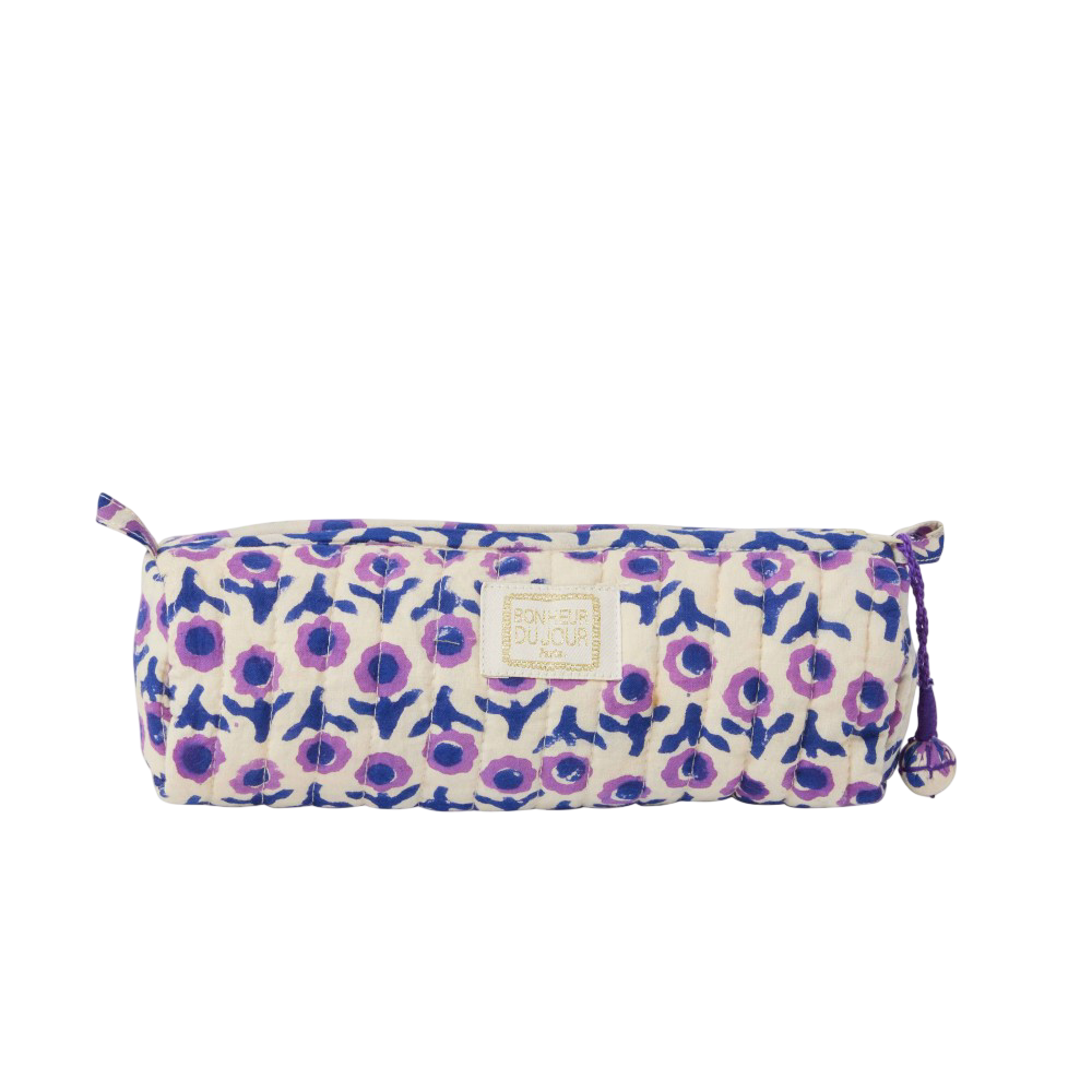 Block Print Pencil Case