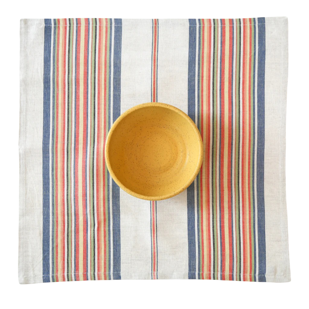 Multi Stripe Napkins - Set of 4