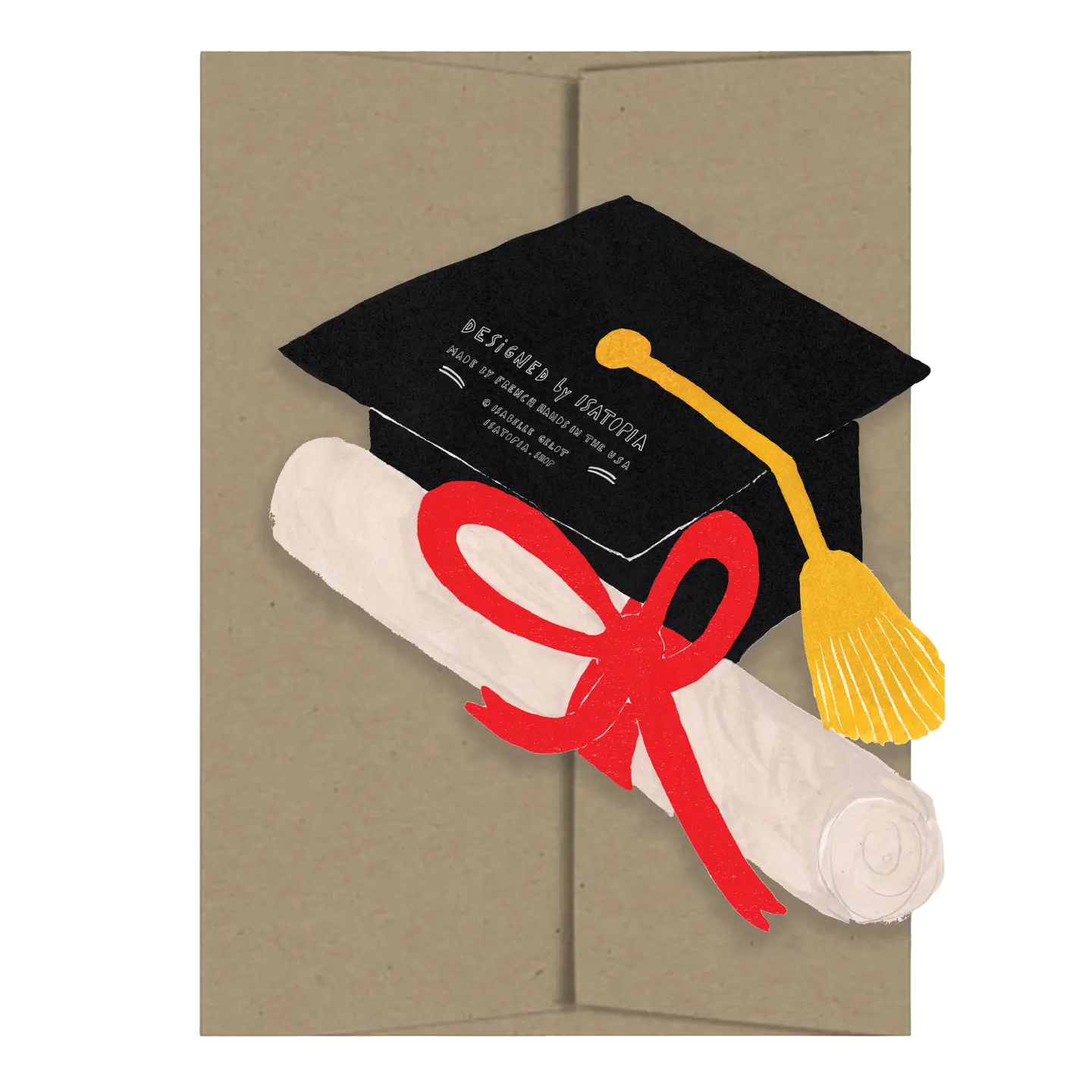 Happy Graduation Die Cut Card