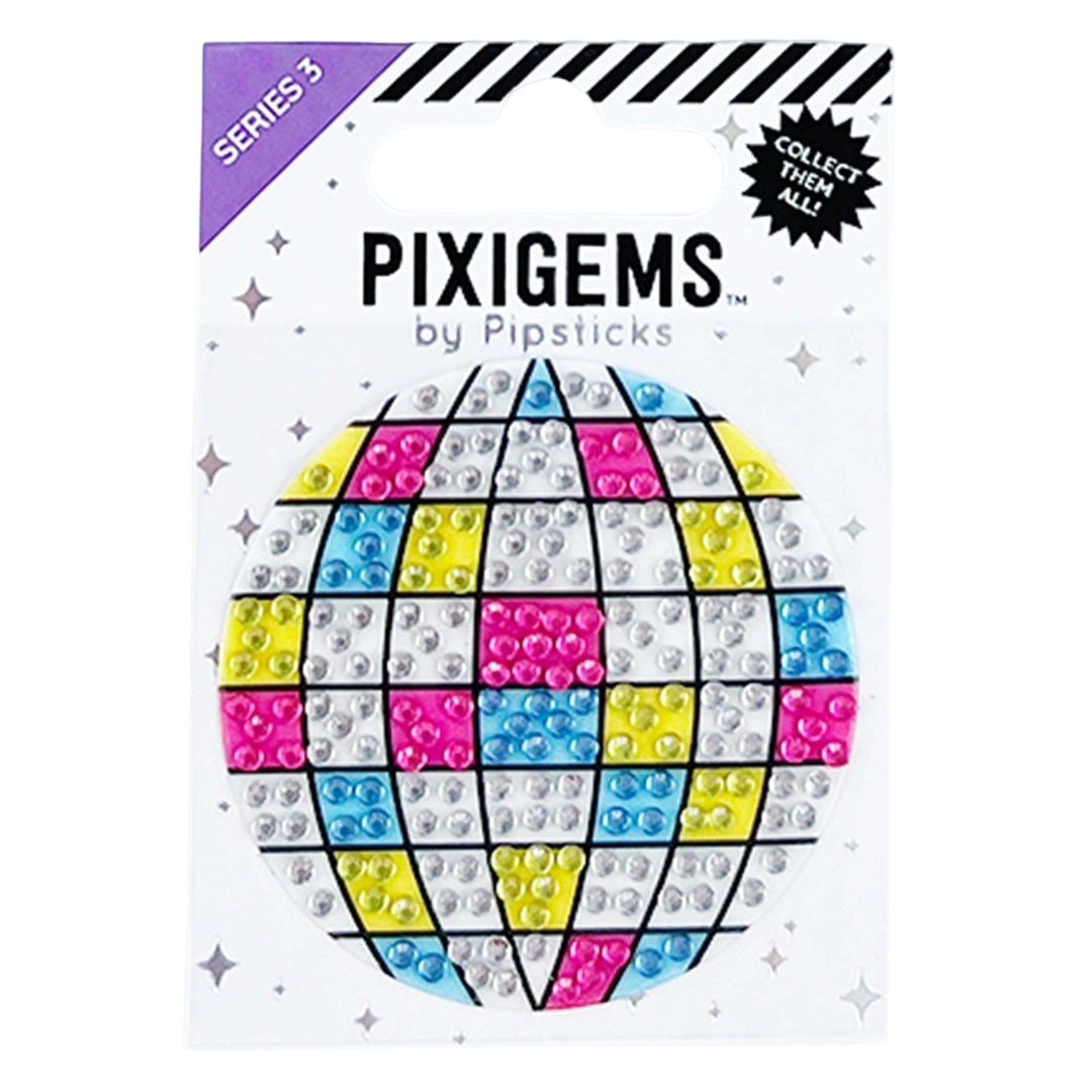 Dallas Disco Ball Pixigem Sticker