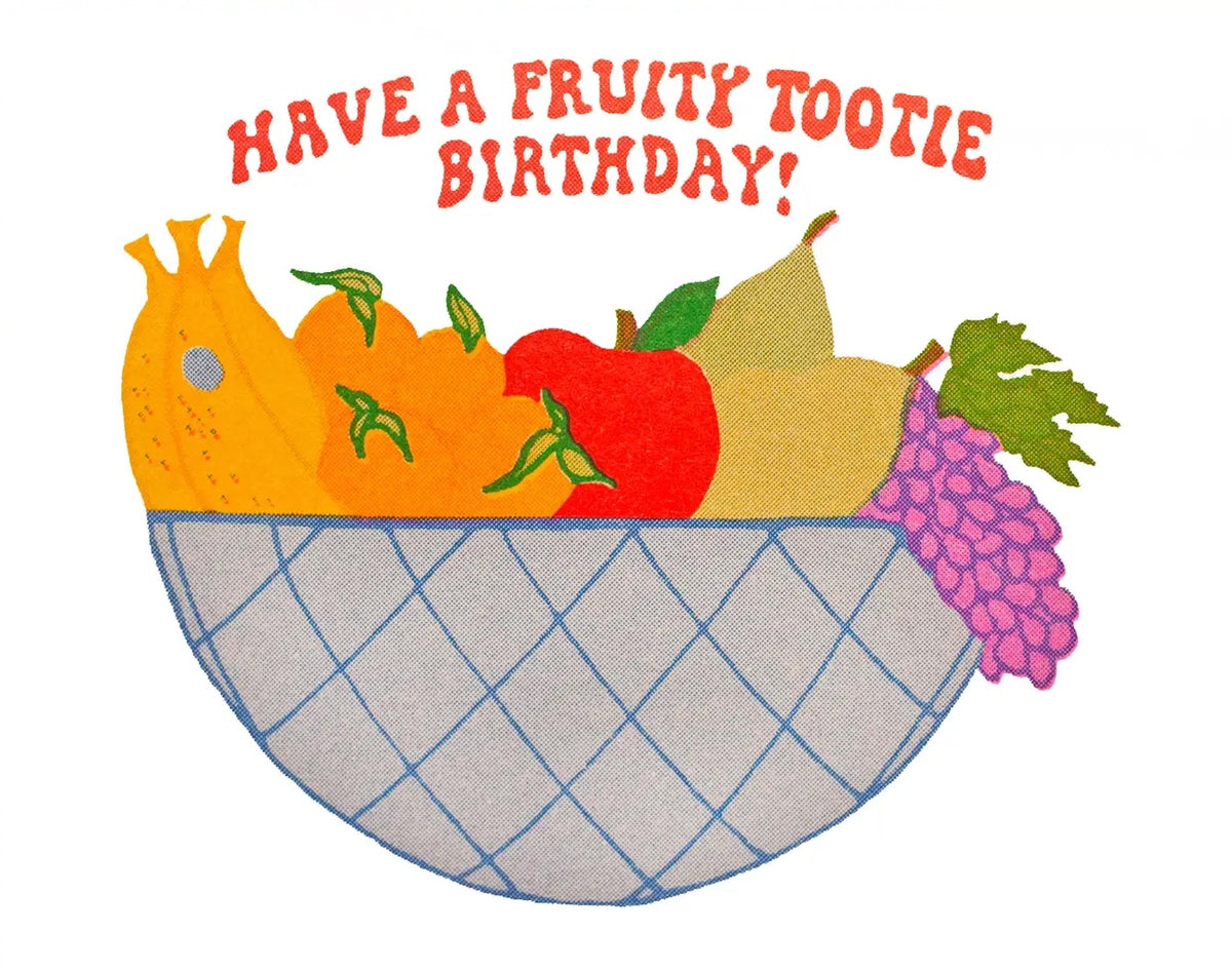 Fruity Tootie Birthday Card