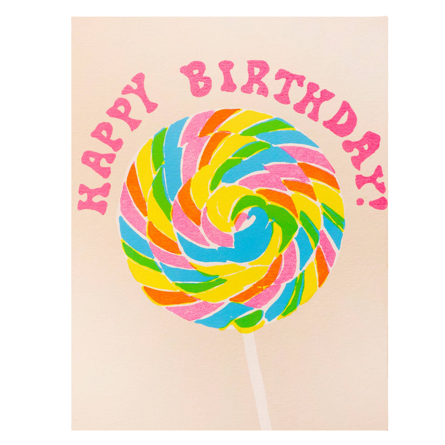 Birthday Lollipop Card