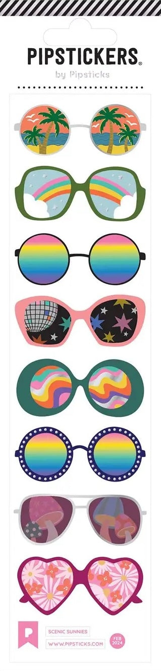 Scenic Sunnies Stickers