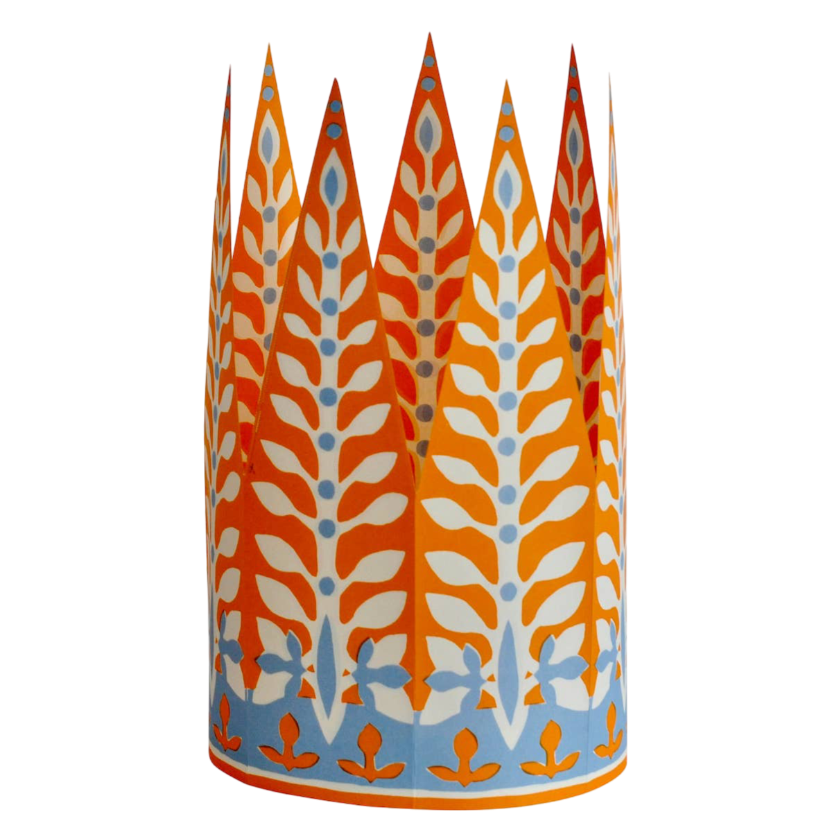 Set of Six Fabulous Paper Party Crowns