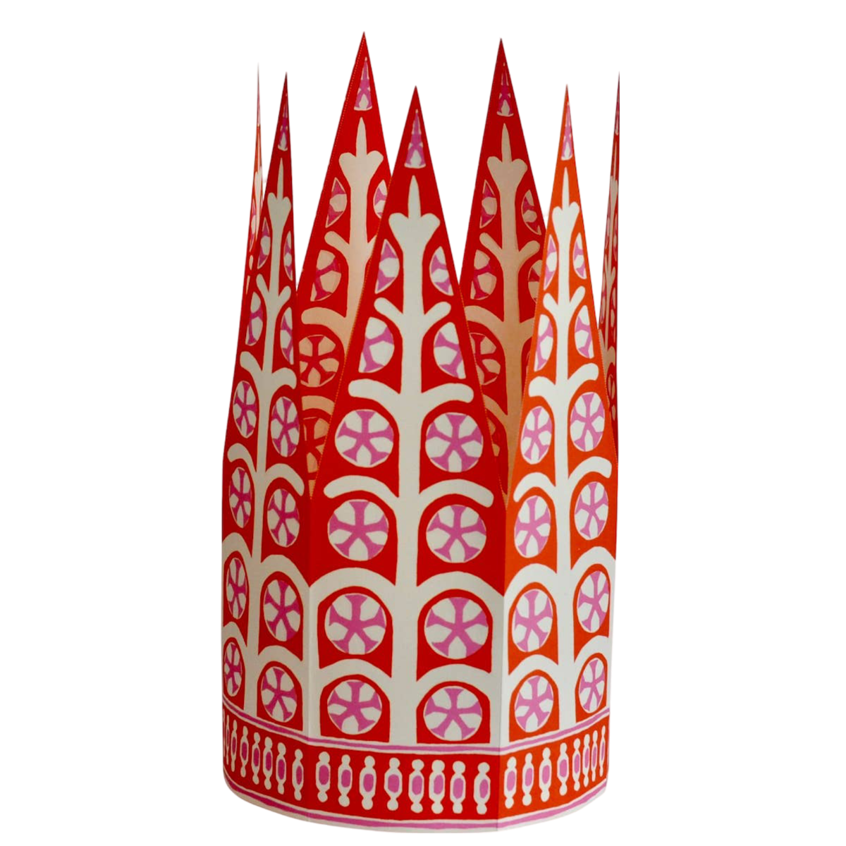 Set of Six Fabulous Paper Party Crowns