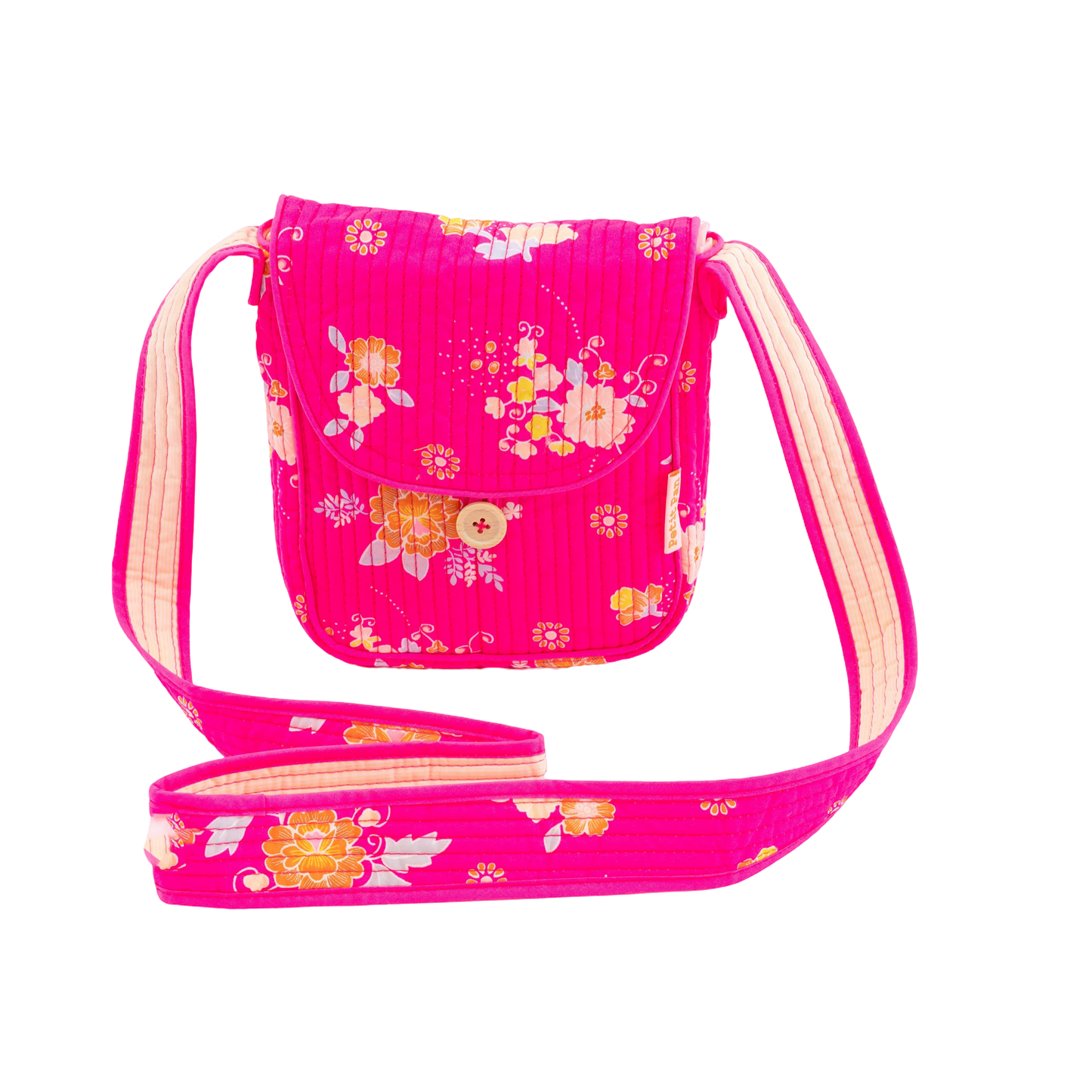 Quilted Cross Body Satchel Bag