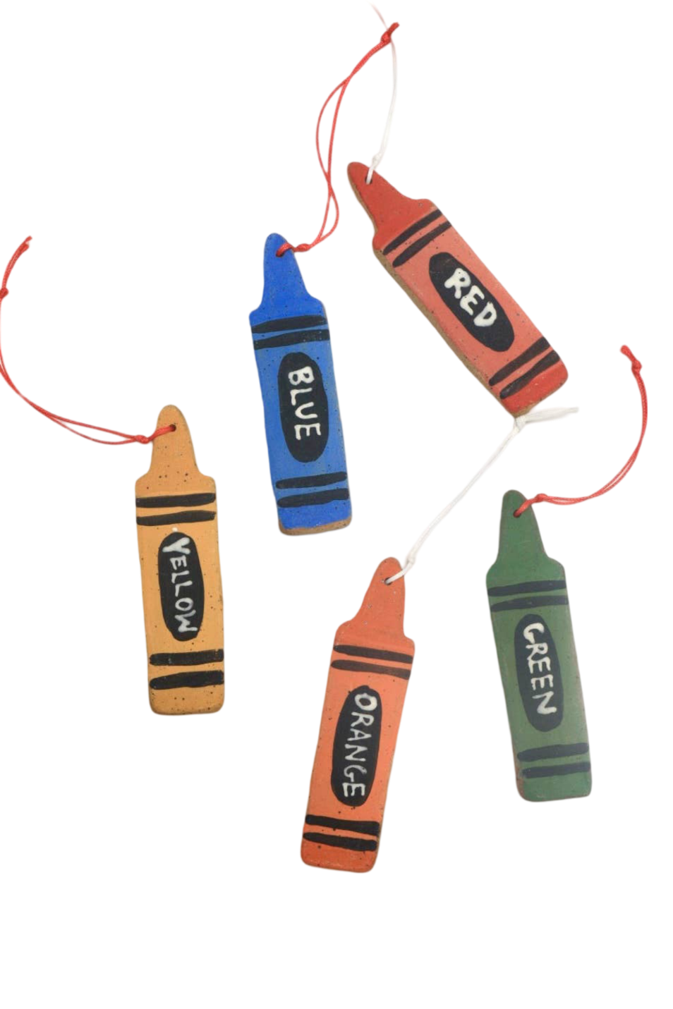 Ceramic Crayon Ornament