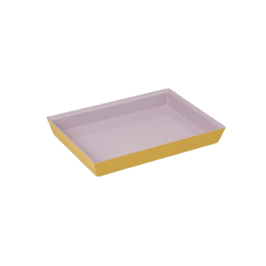 Bloomsbury Tray - Light Gold & Lilac