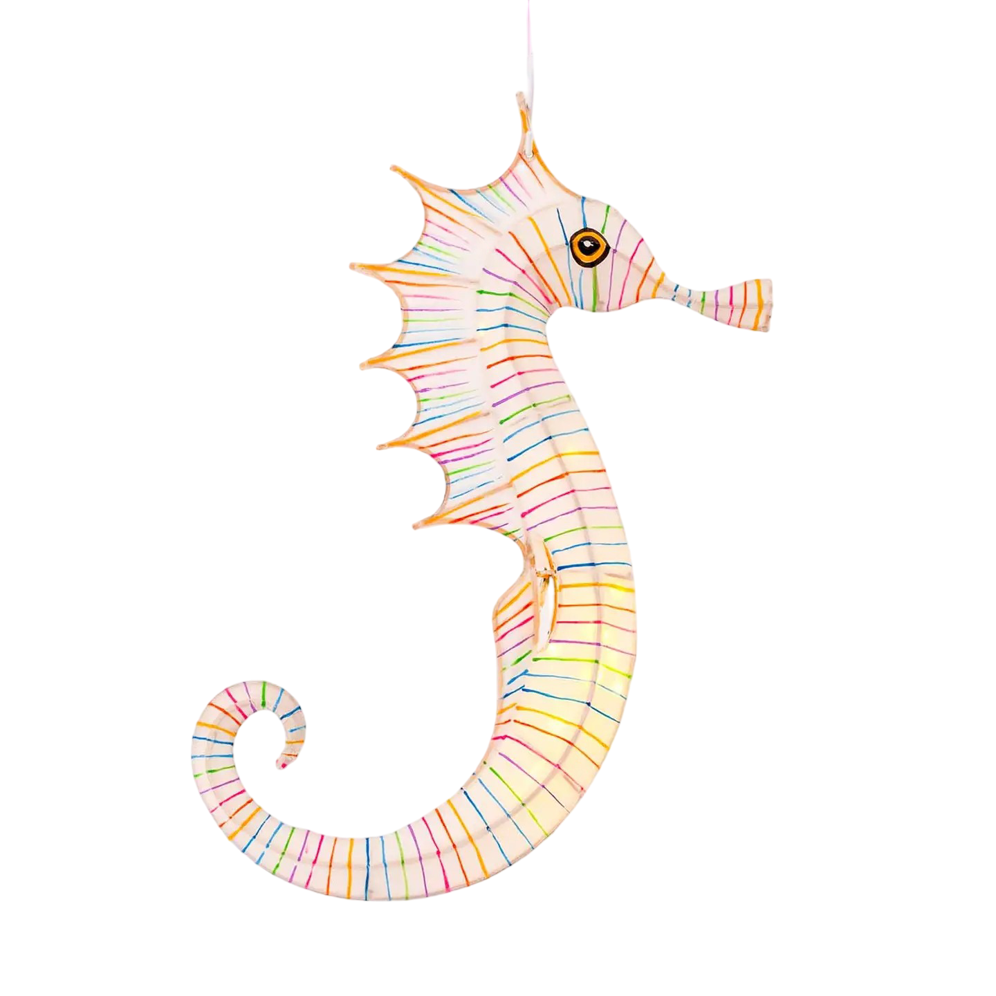 Multicolor Seahorse Lantern Lamp