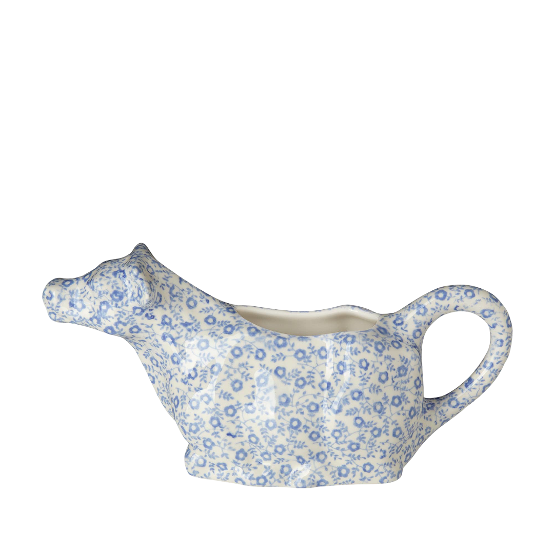 Pale Blue Felicity Cow Creamer
