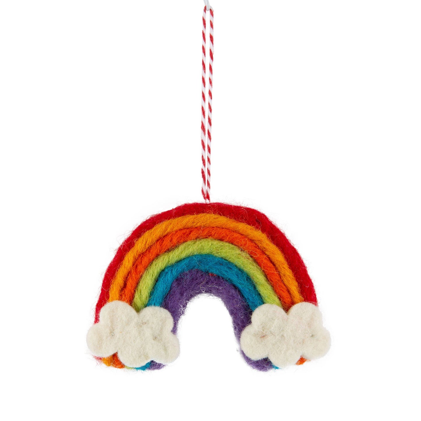 Felt Rainbow Ornament