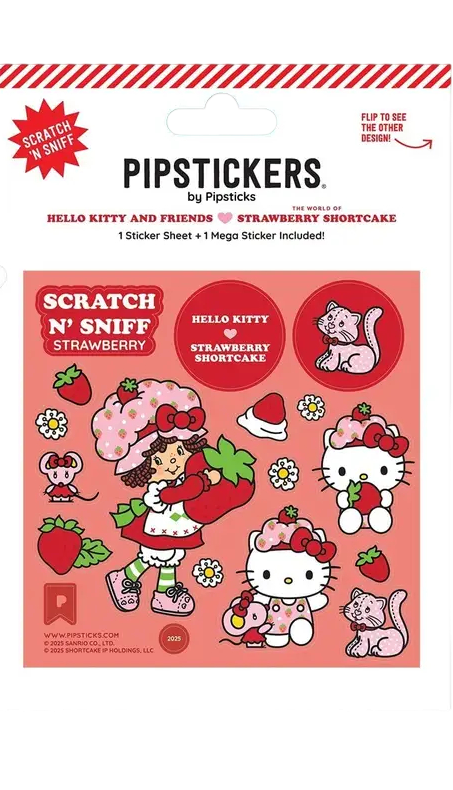Strawberry Fields Scratch 'n Sniff Stickers