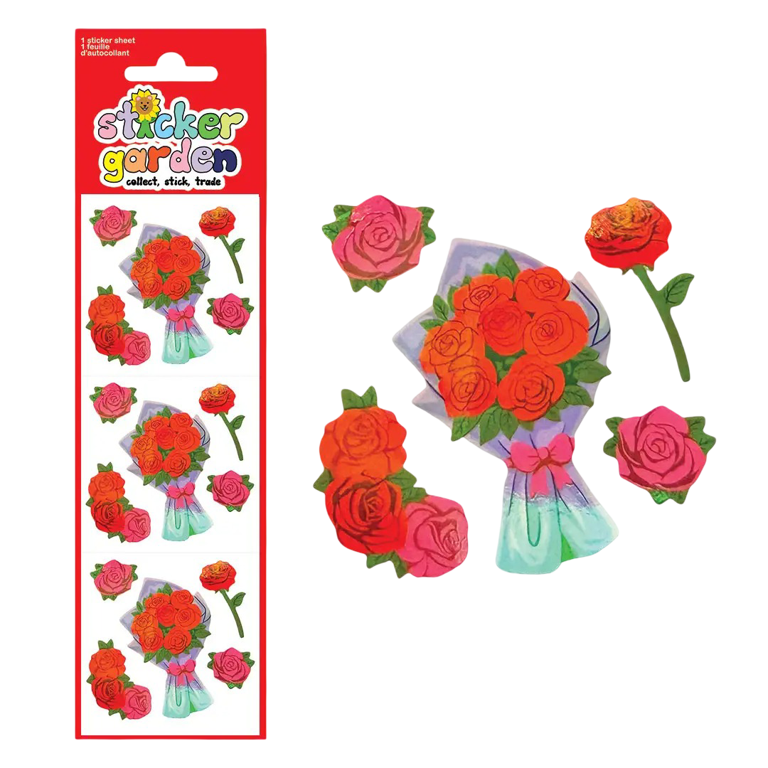 Jewel Roses Stickers