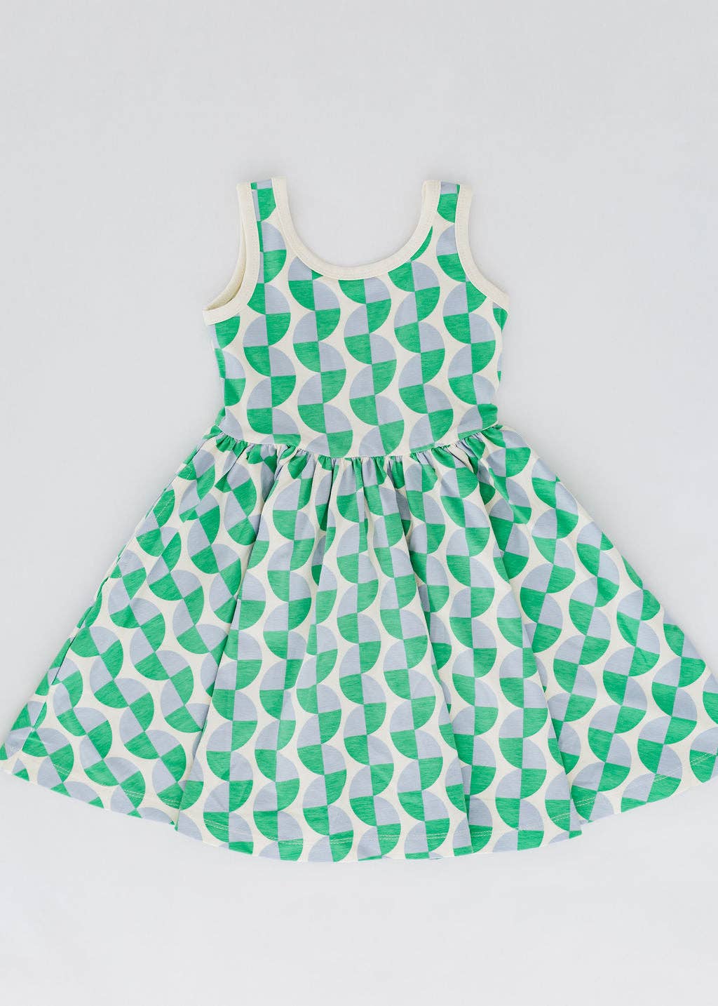 Sleeveless Twirl Dress - Retro Twirl