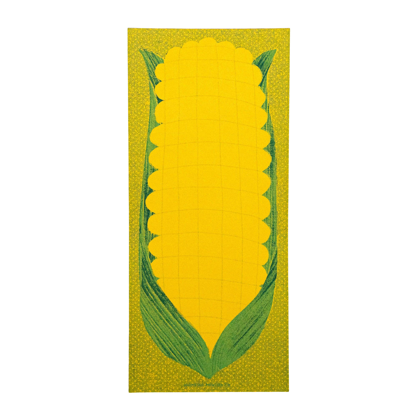 Corn Risograph Notepad