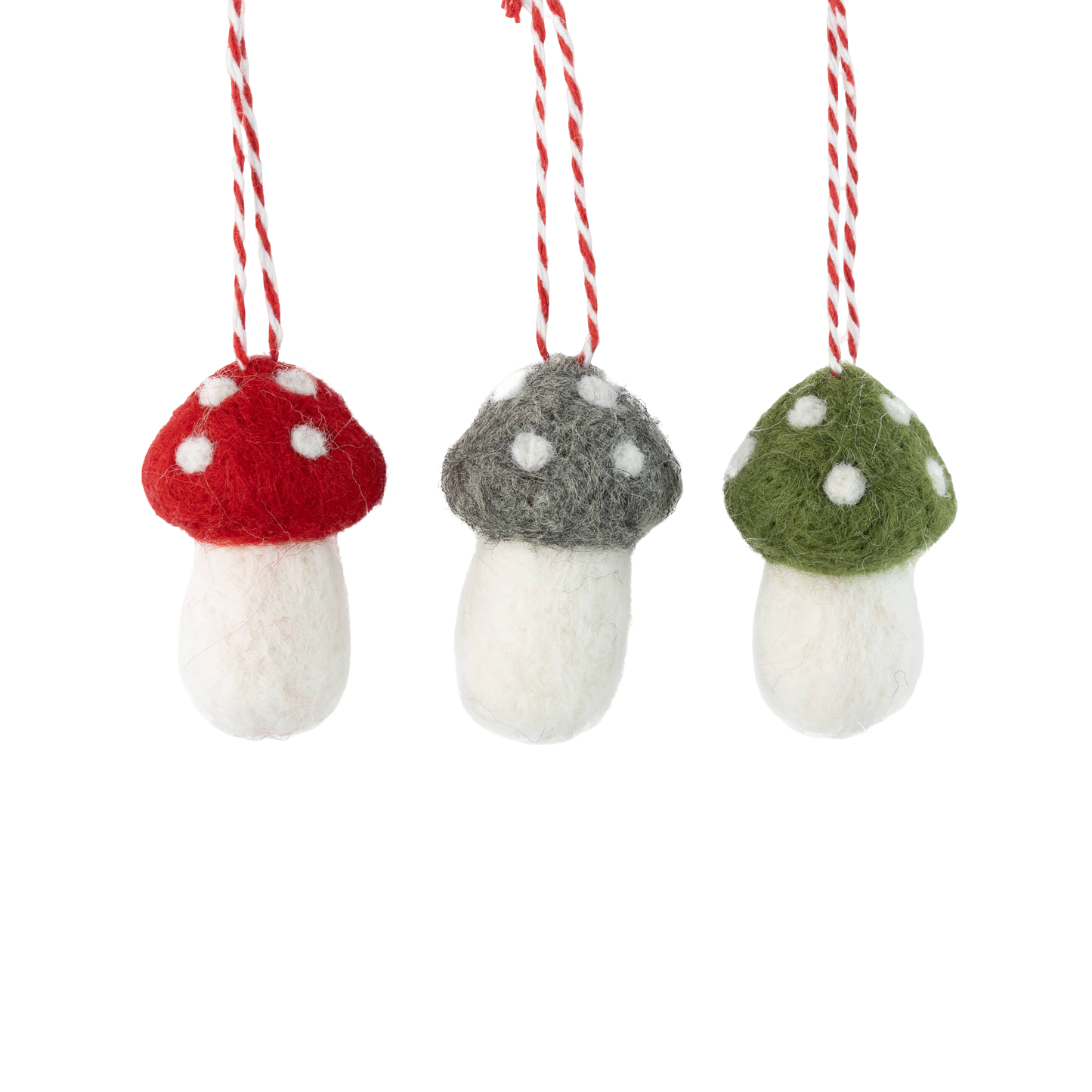 Felt Mushroom Ornament