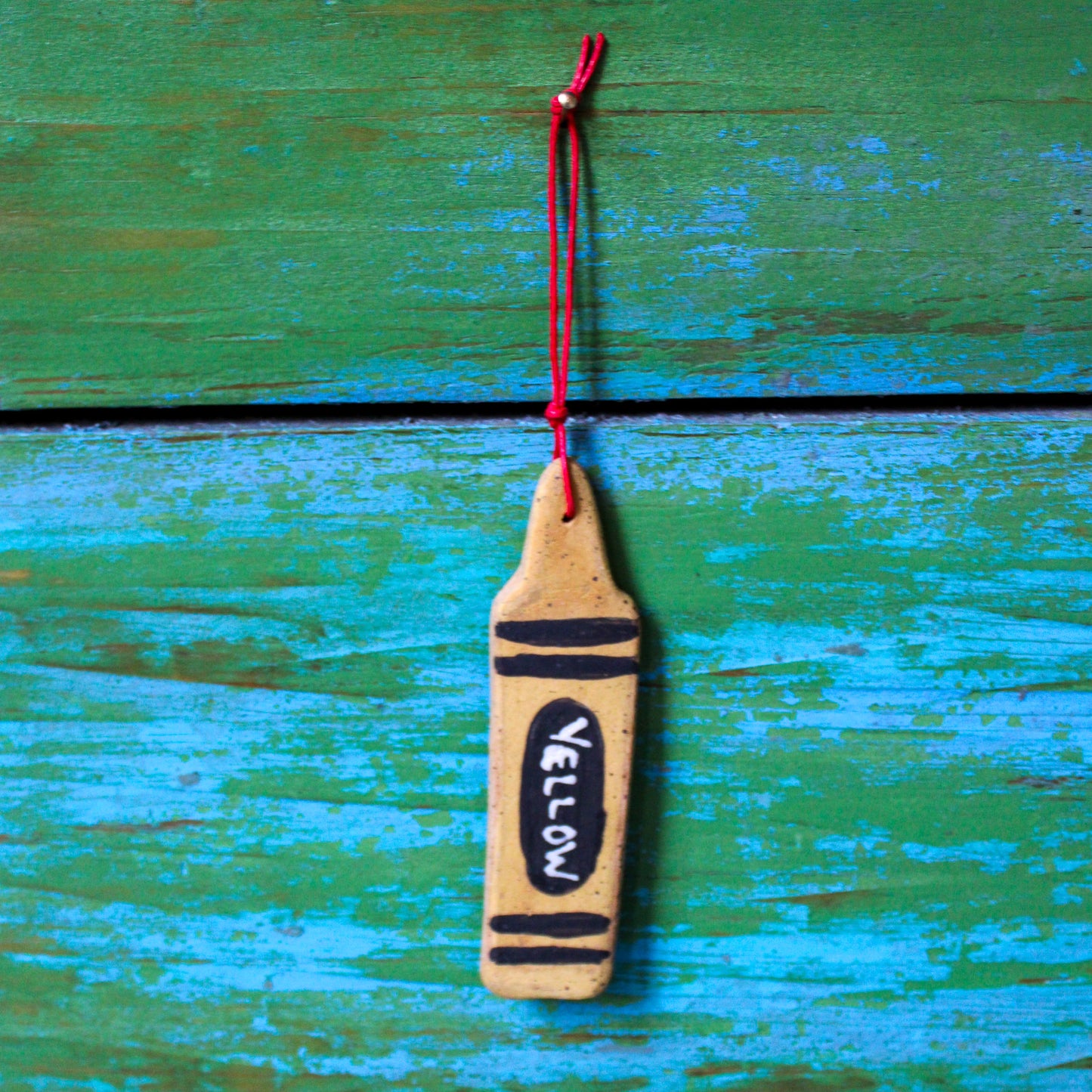Ceramic Crayon Ornament