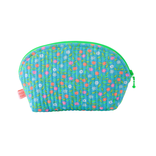 Shell Zip Pouch - Azur