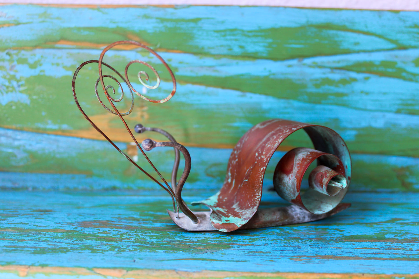 Mid-Century Copper Snail