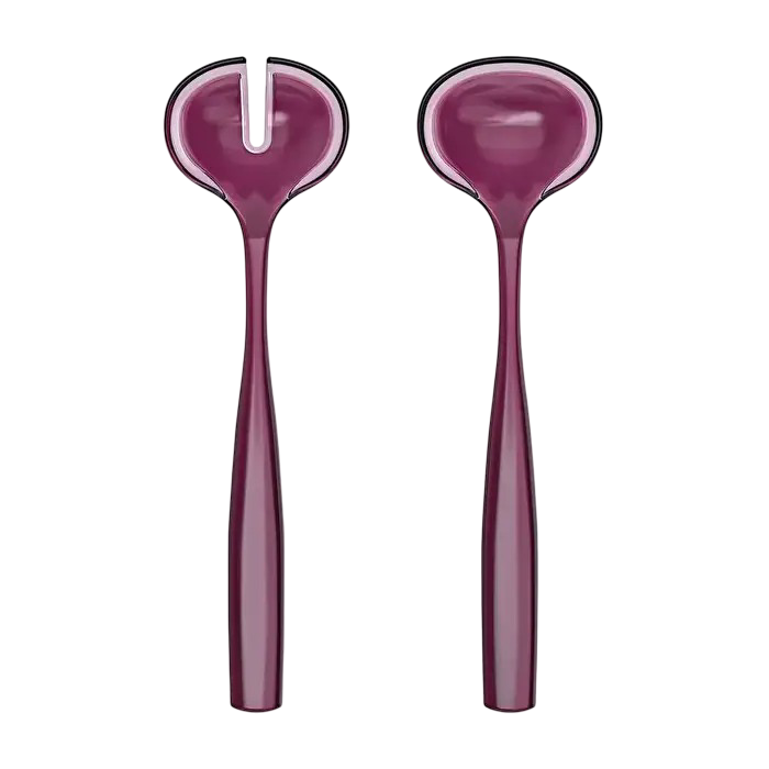 Salad Servers - Amethyst