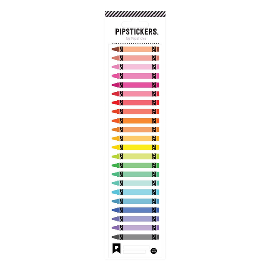 Fuzzy Get Your Cray-On Stickers