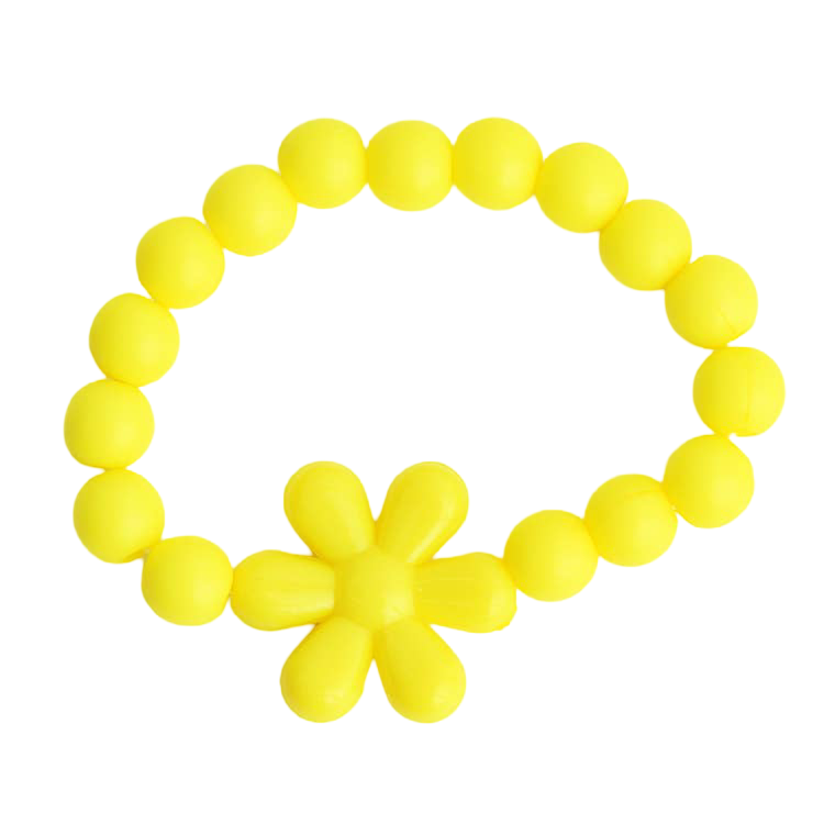 Flower Bracelet - Yellow