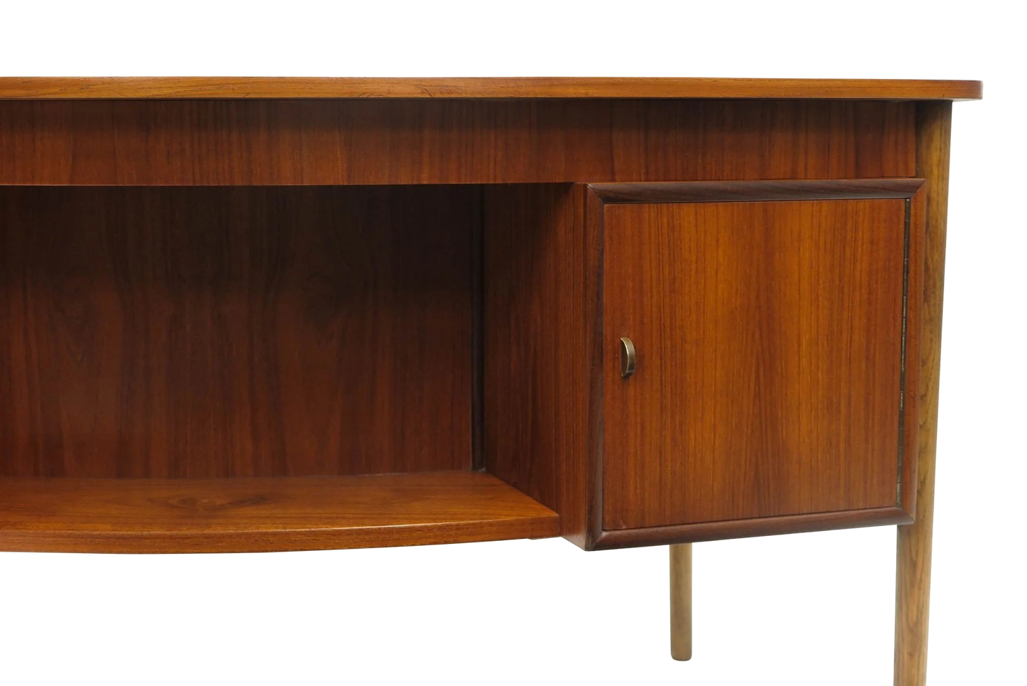 Mid Century Teak Writing Desk Designed by Kai Kristiansen