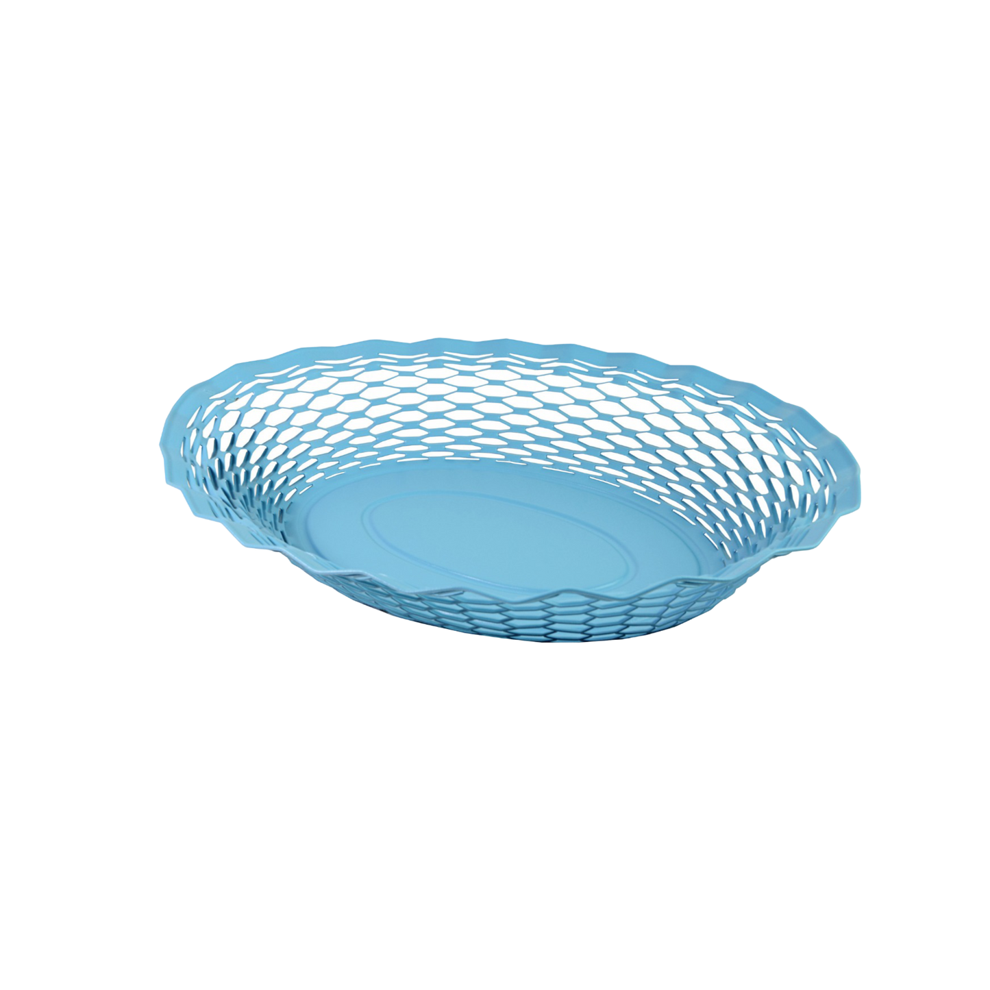 Metal Oval Food Basket - Matte