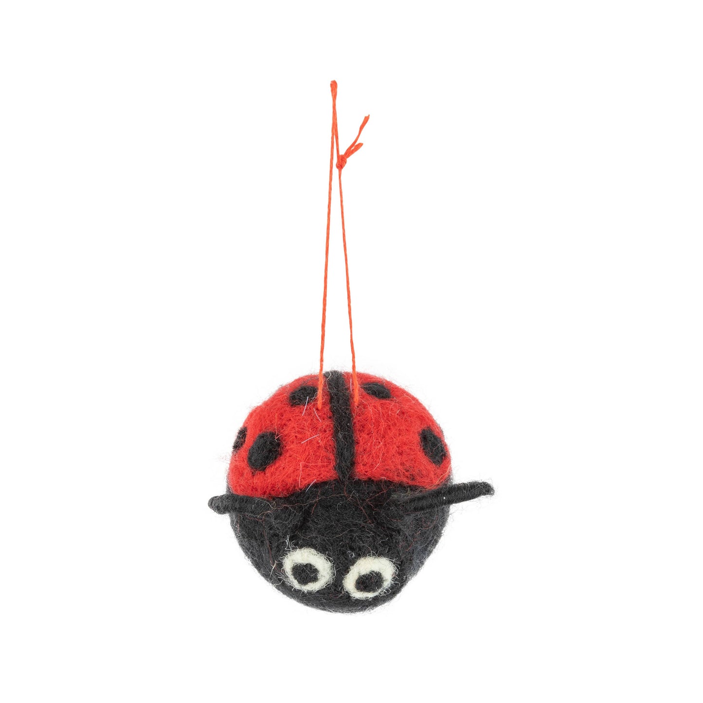 Felt Ladybug Ornament