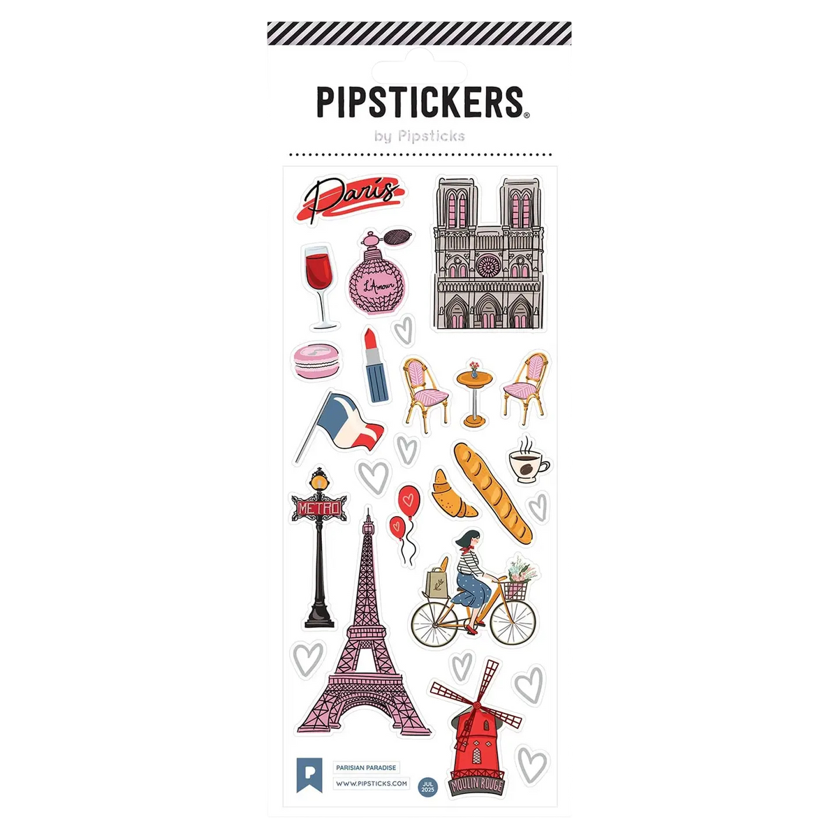Parisian Paradise Stickers
