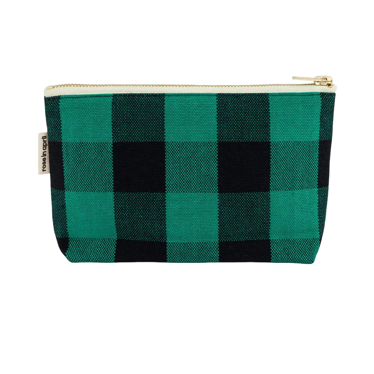Small Cosmetic Pouch - Gingham