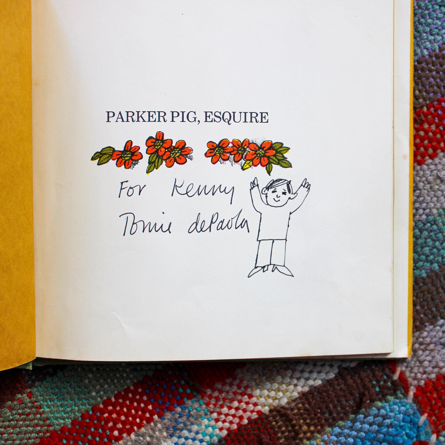 Parker Pig, Esquire by Tomie dePaola (First Edition, Signed)