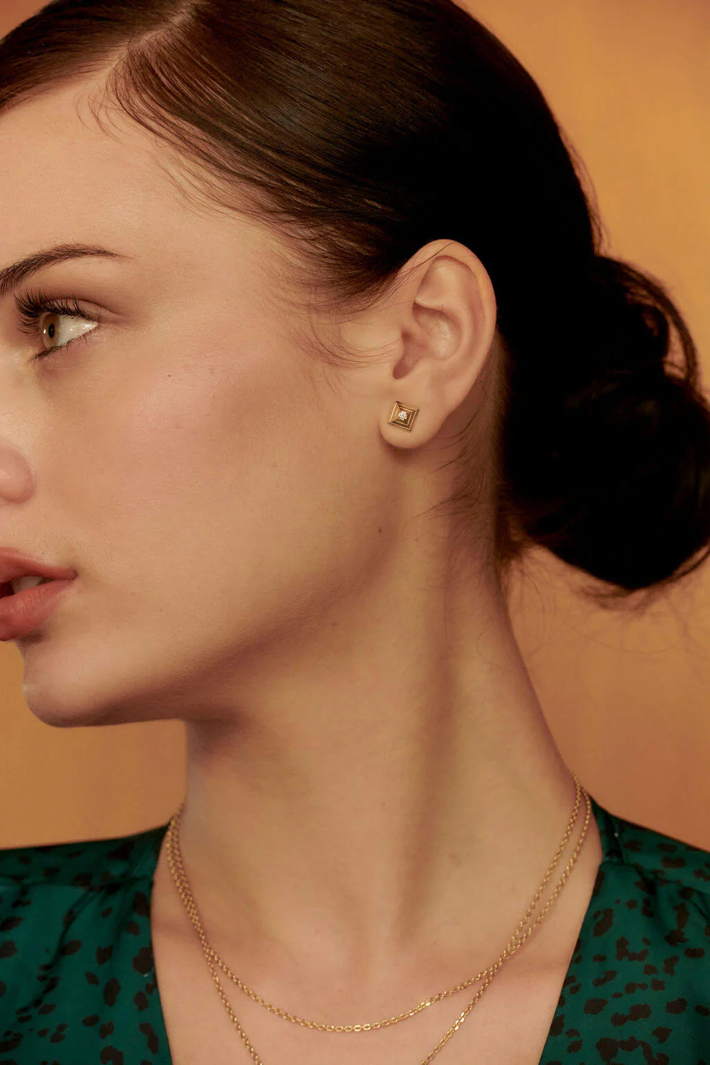 Sofi Stud Earrings - Diamond