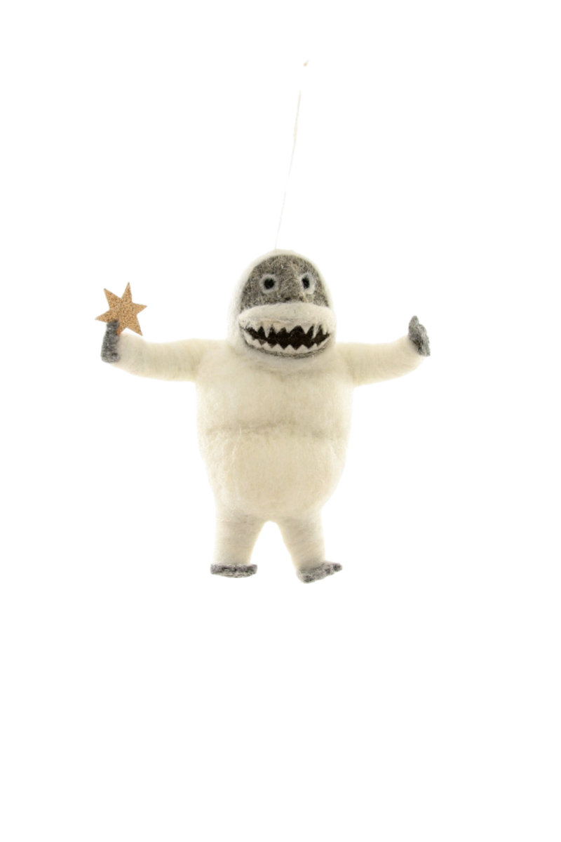 Abominable Snowman Ornament
