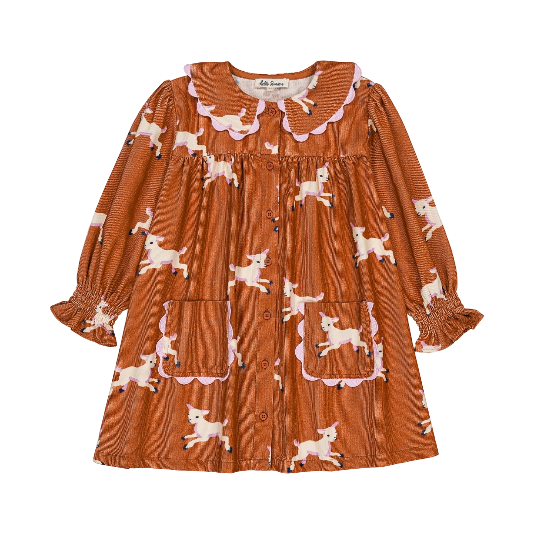 Agatha Dress - Lamb Sunburn