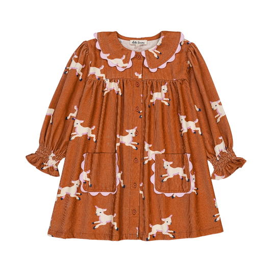 Agatha Dress - Lamb Sunburn