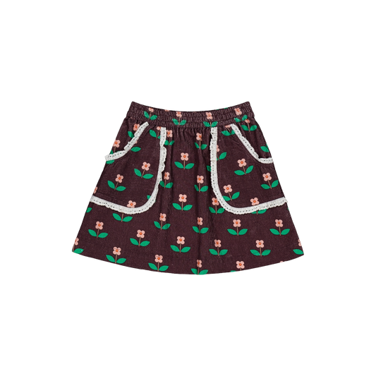 Annabelle Skirt - Flora Chocolate