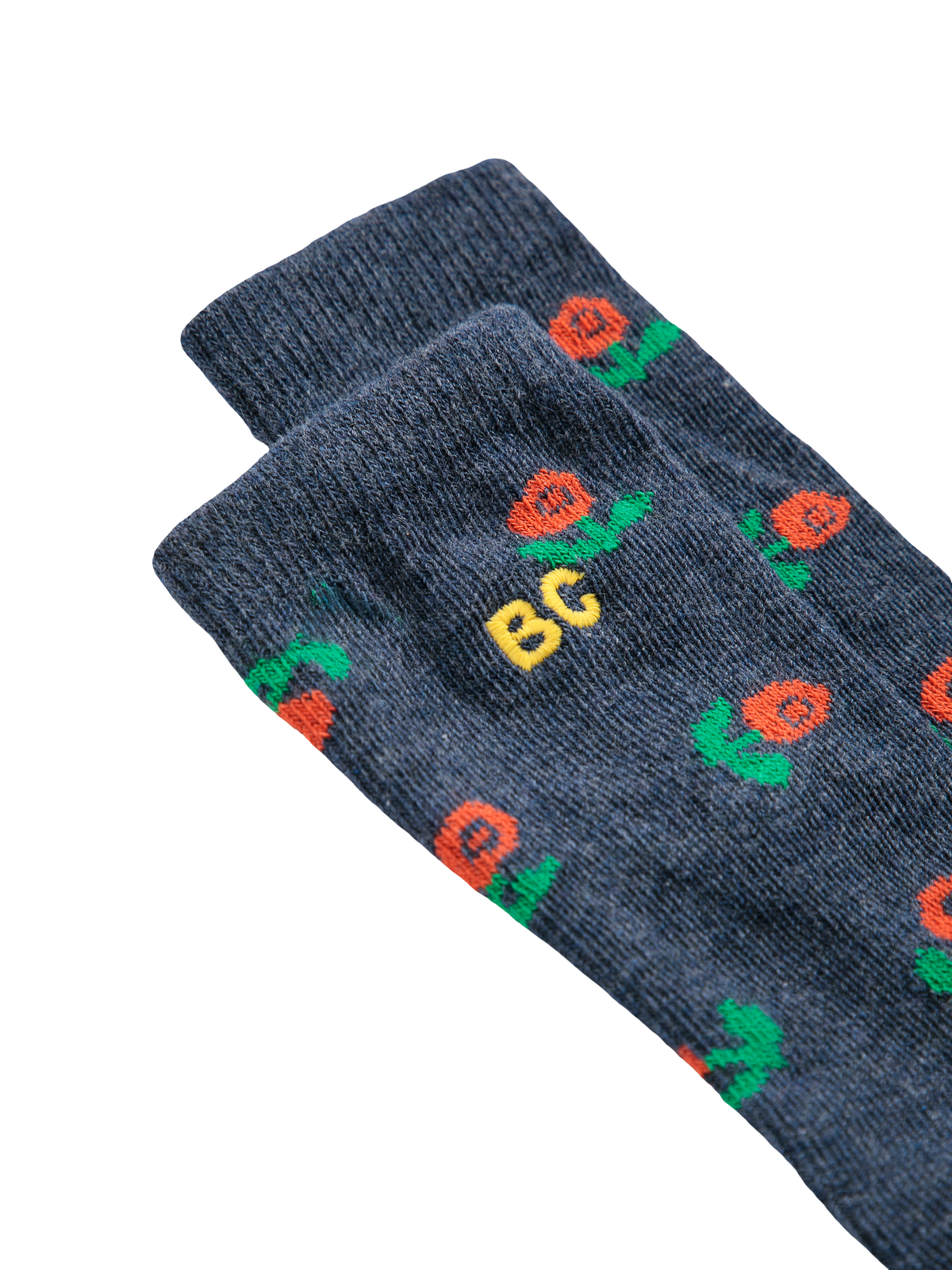 Stamp Bloom All Over Long Socks