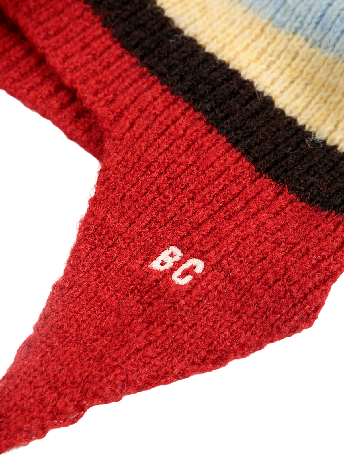 Striped Knitted Beanie