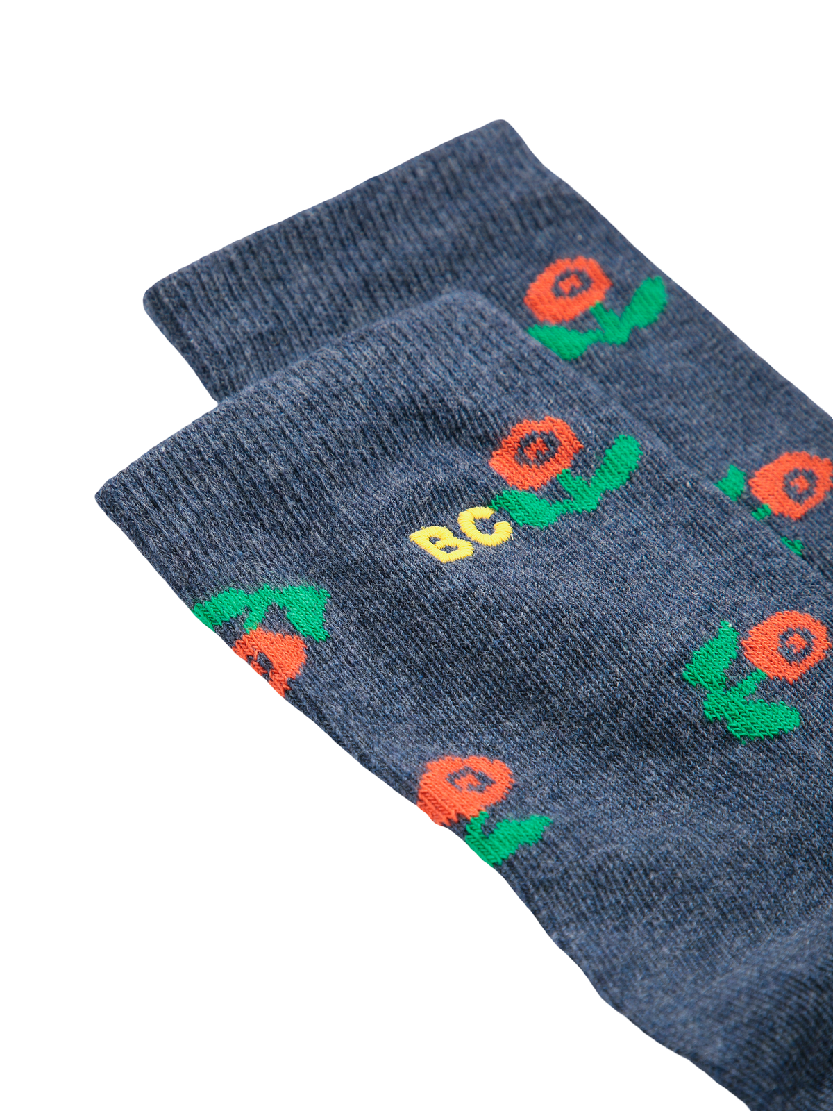 Stamp Bloom All Over Short Socks