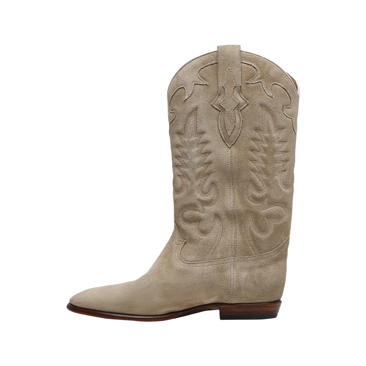 Midnight Suede Cowboy Boots - Desert