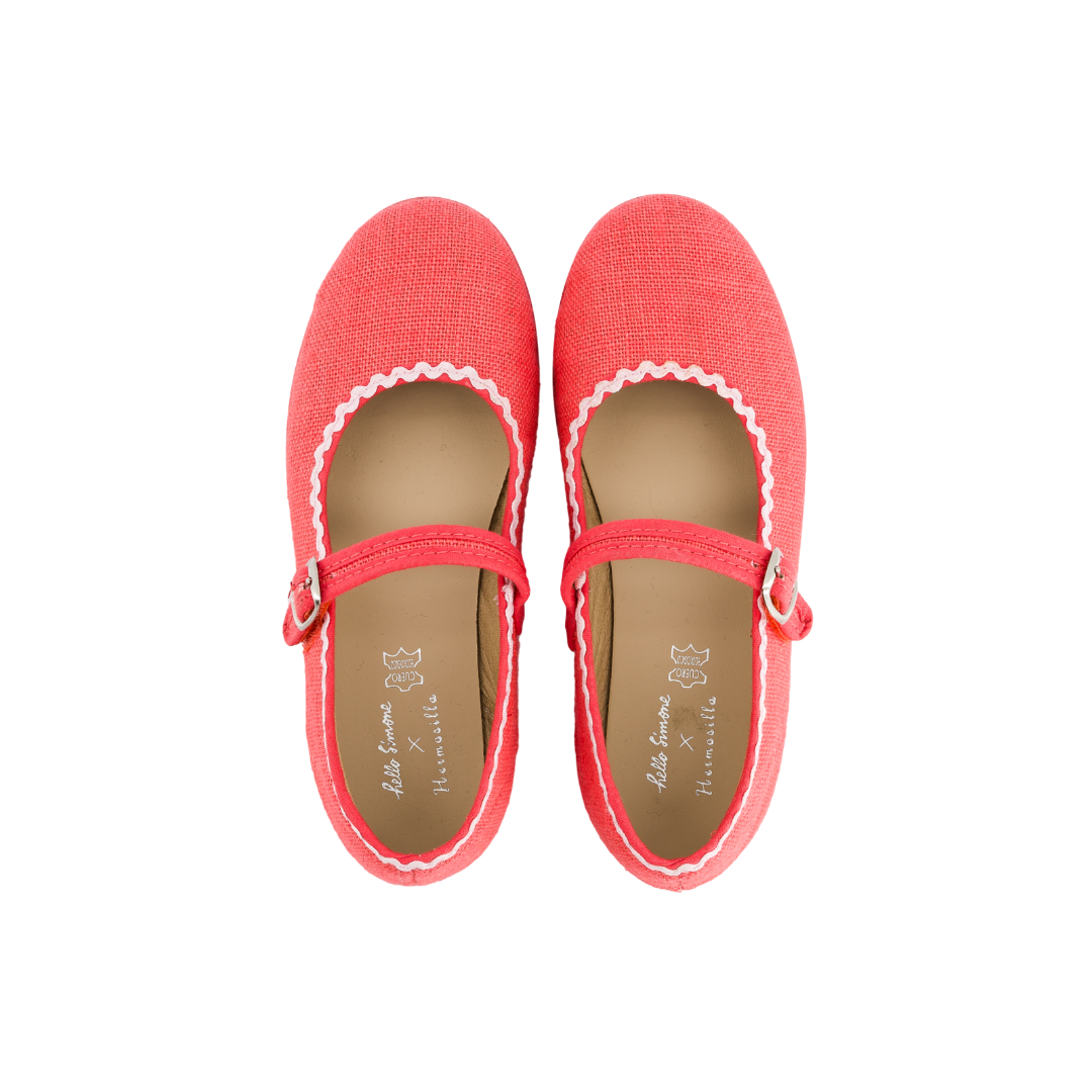Ballerina Shoes - Coral